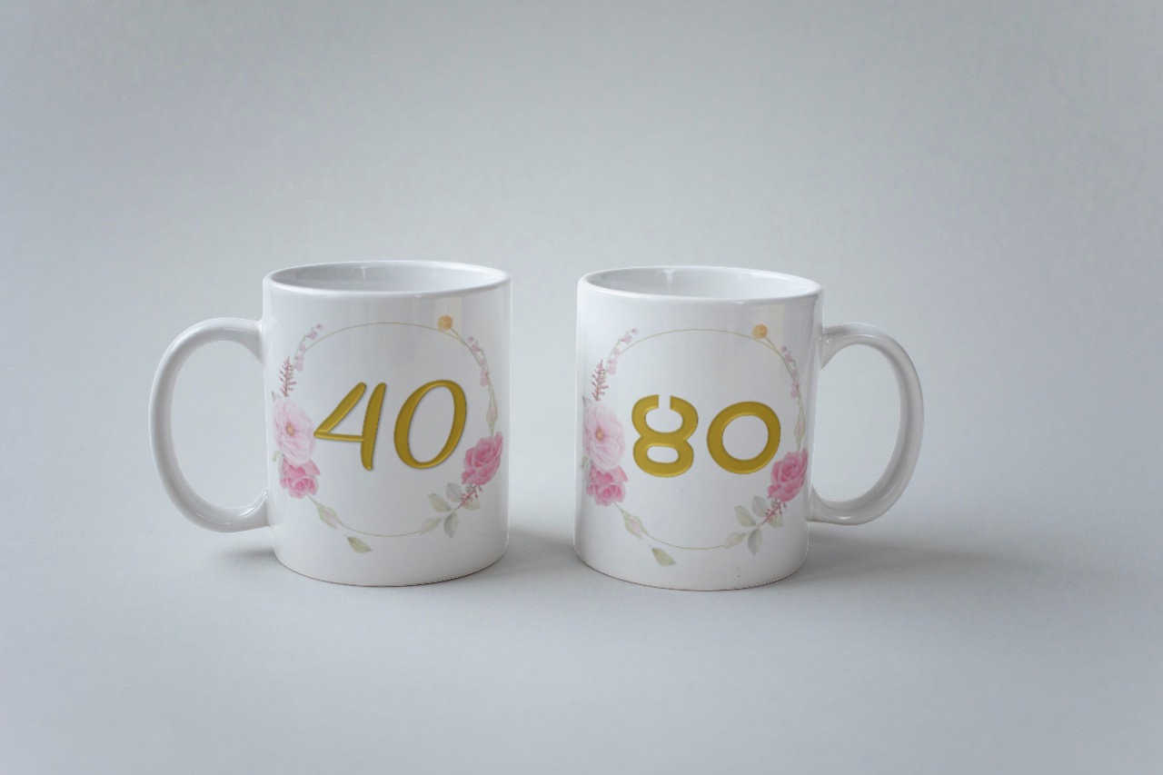 40th Birthday - Floral