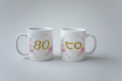 80th Birthday - Floral