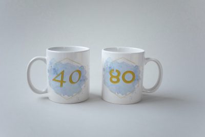 40th Birthday - Blue