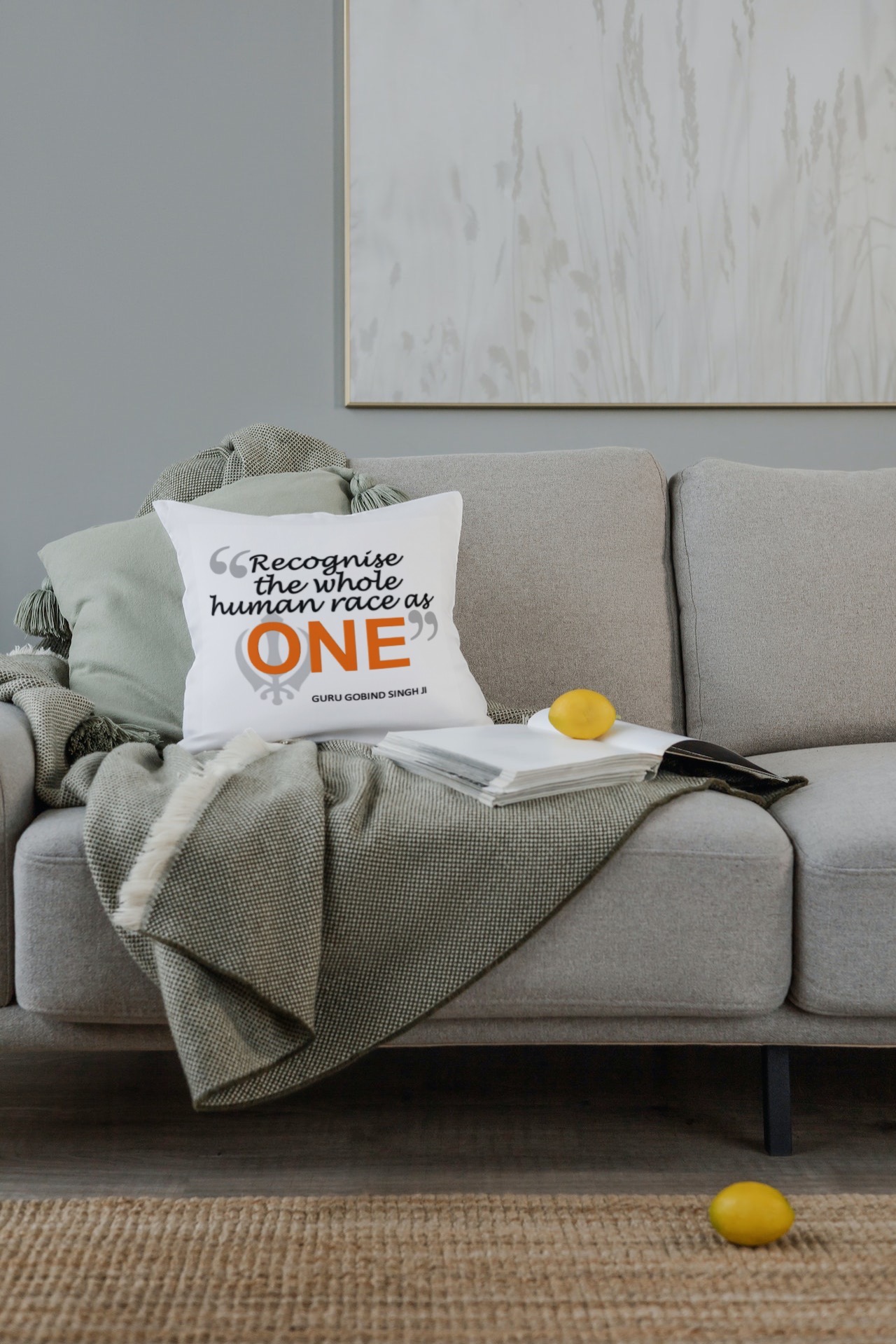 Recognise the whole human race as one