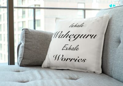 Inhale Waheguru exhale worries