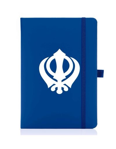 Khanda black journal/notebook