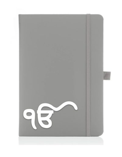 Ik Onkar grey journal/notebook