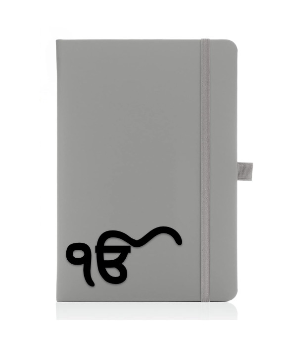 Ik Onkar grey journal/notebook