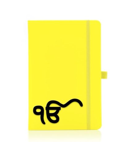 Ik Onkar yellow journal/notebook