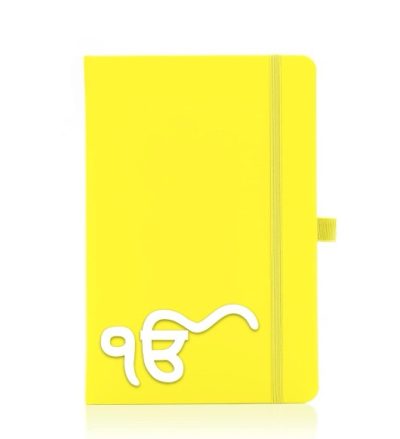 Ik Onkar yellow journal/notebook