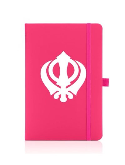 Khanda pink journal/notebook