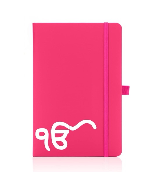 Ik Onkar pink journal/notebook